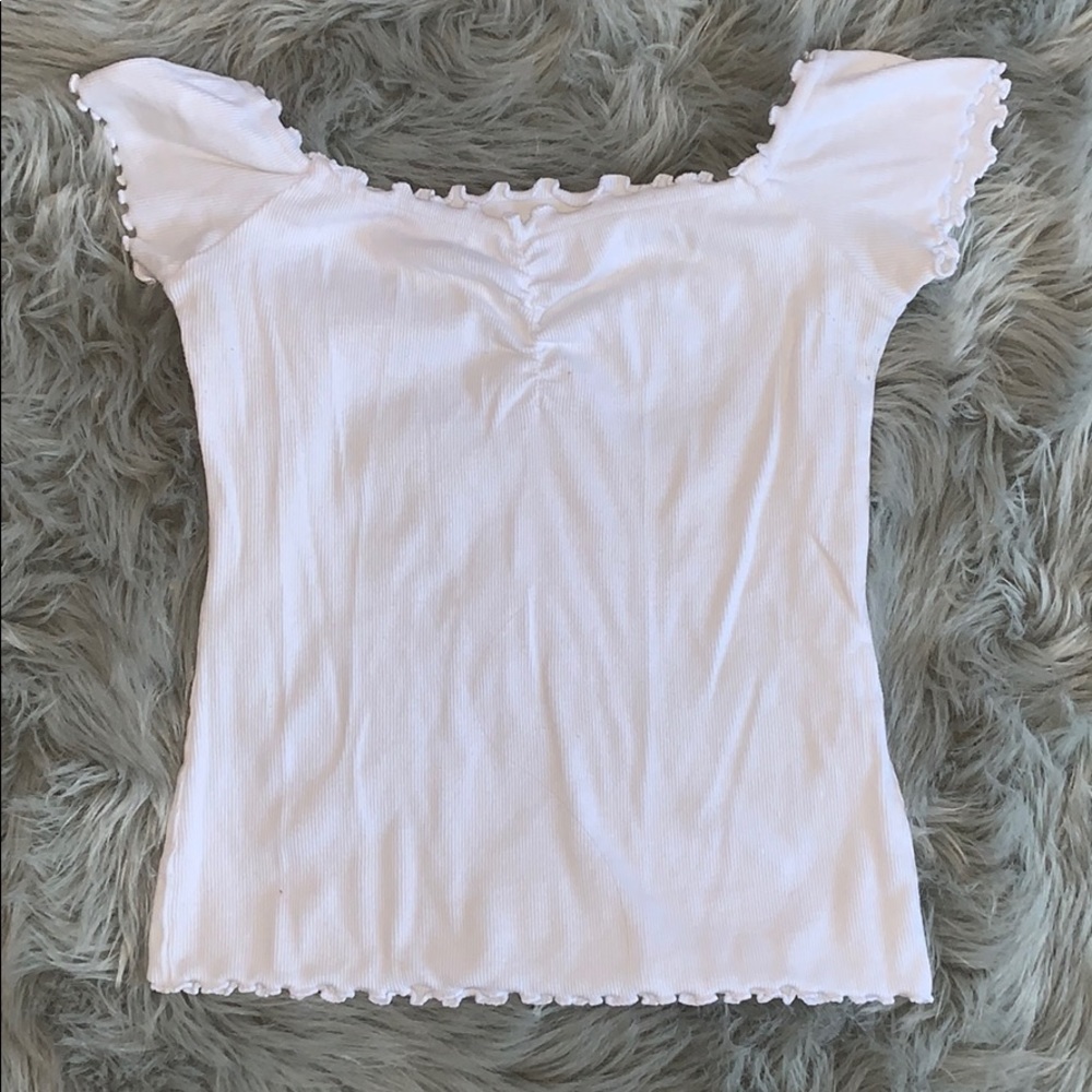 Hollister Stretchy Off-the-Shoulder Top